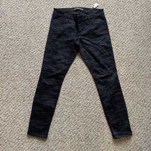 Express Black Camo Stella Skinny